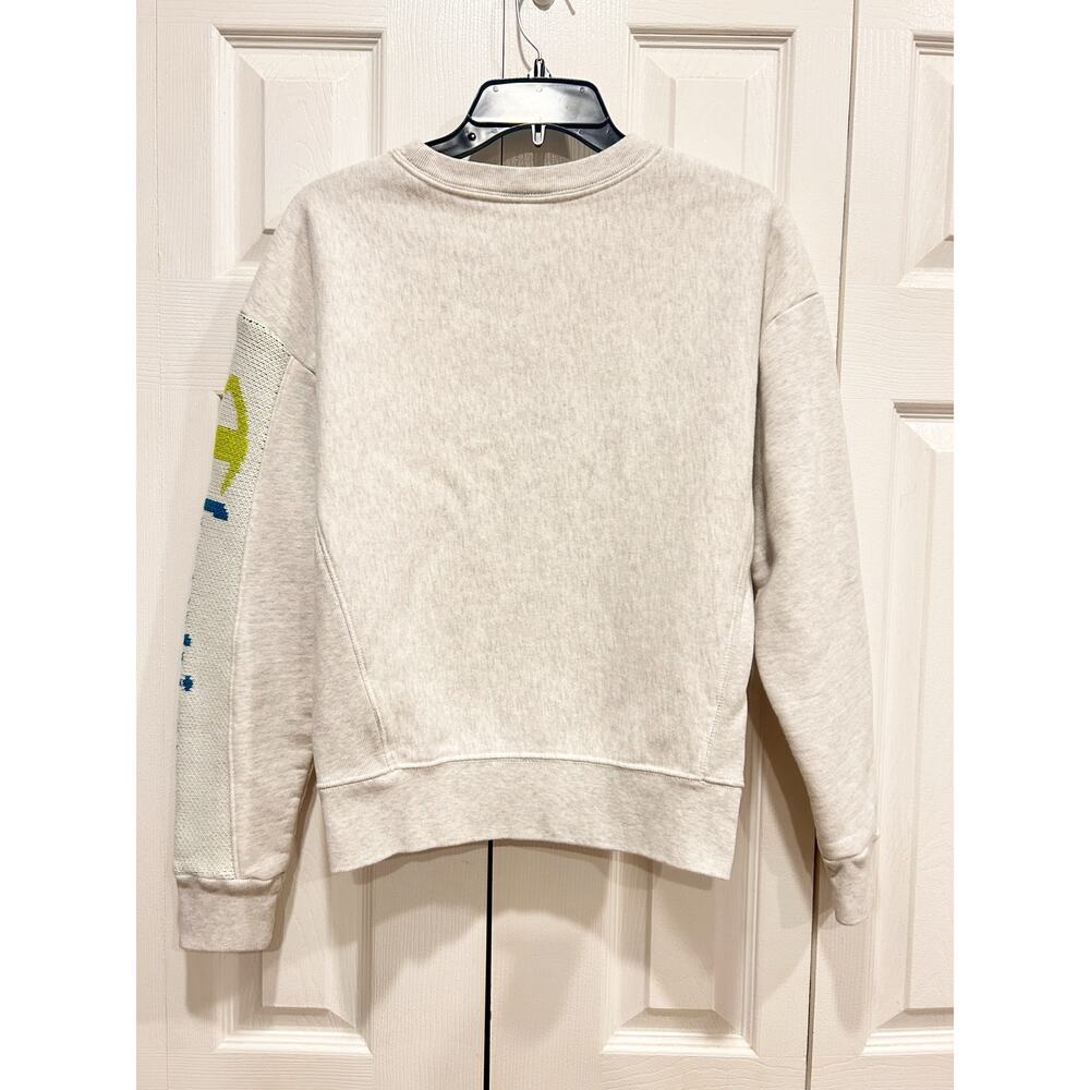 Champion Reverse Weave Crewneck Sweatshirt Gray Size Small - Picture 3 of 7